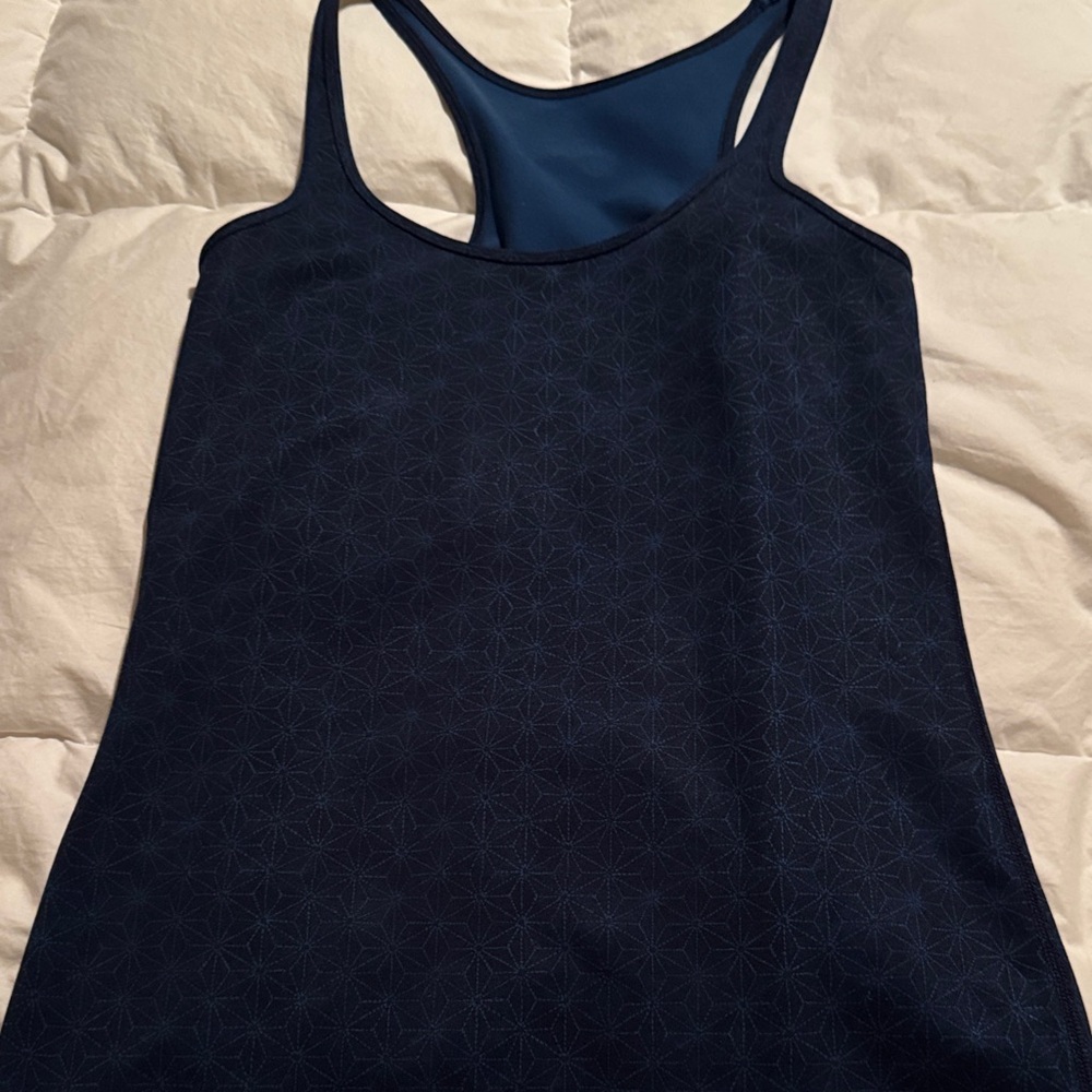 lululemon athletica Dark Blue Tank Top